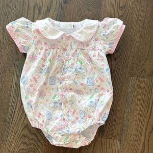 Back to school girls bubble 18 mo